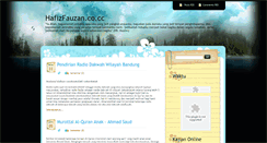 Desktop Screenshot of hafizfauzan.blogspot.com