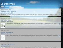 Tablet Screenshot of drdinnerware.blogspot.com