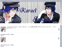 Tablet Screenshot of karaelsanguis.blogspot.com