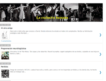 Tablet Screenshot of laexclusivahumana.blogspot.com