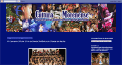 Desktop Screenshot of espacoculturalmorenense.blogspot.com