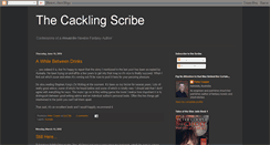 Desktop Screenshot of cacklingscribe.blogspot.com