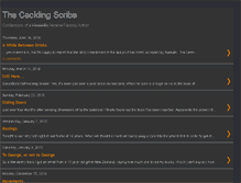 Tablet Screenshot of cacklingscribe.blogspot.com