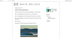 Desktop Screenshot of davidmolleck.blogspot.com