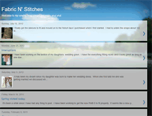 Tablet Screenshot of fabricnstitches.blogspot.com