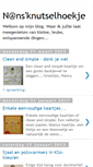Mobile Screenshot of nansknutselhoekje.blogspot.com