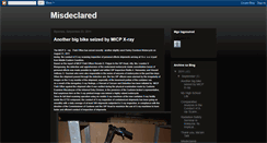 Desktop Screenshot of misdeclared.blogspot.com