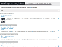 Tablet Screenshot of monkeysocietyblog.blogspot.com