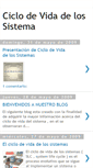 Mobile Screenshot of ciclodevidadelsistema-sig.blogspot.com
