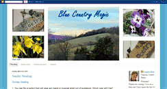 Desktop Screenshot of bluecountrymagic.blogspot.com