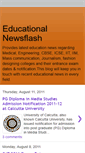 Mobile Screenshot of educational-newsflash.blogspot.com