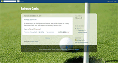 Desktop Screenshot of fairwaycarts.blogspot.com