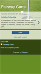 Mobile Screenshot of fairwaycarts.blogspot.com