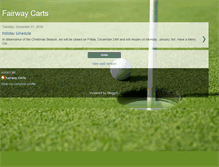 Tablet Screenshot of fairwaycarts.blogspot.com