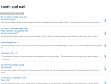Tablet Screenshot of 2tooth-and-nail.blogspot.com