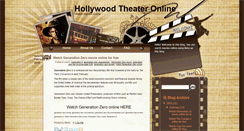 Desktop Screenshot of hollywoodtheateronline.blogspot.com