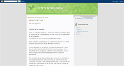 Desktop Screenshot of oferta-tecnologica.blogspot.com