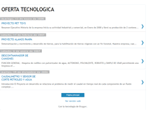 Tablet Screenshot of oferta-tecnologica.blogspot.com