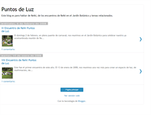 Tablet Screenshot of dunas-puntosdeluz.blogspot.com