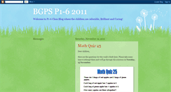 Desktop Screenshot of bgpsp1-62011.blogspot.com
