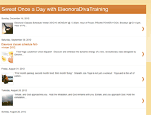 Tablet Screenshot of eleonoradivatraining.blogspot.com
