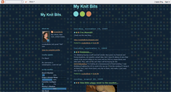 Desktop Screenshot of myknitbits.blogspot.com
