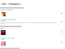 Tablet Screenshot of mundosimpsonblog.blogspot.com