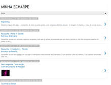 Tablet Screenshot of minhaecharpe.blogspot.com