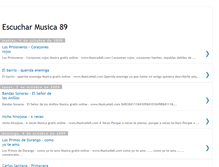 Tablet Screenshot of escucharmusica-89.blogspot.com
