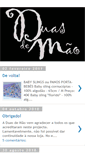 Mobile Screenshot of duasdemao.blogspot.com