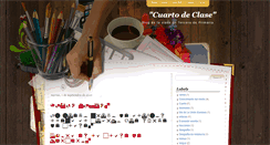 Desktop Screenshot of cuartodeclase.blogspot.com