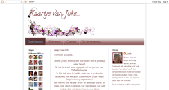 Desktop Screenshot of kaartjevanjoke.blogspot.com