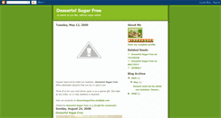 Desktop Screenshot of dessertsugarfree.blogspot.com