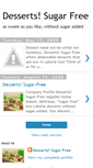 Mobile Screenshot of dessertsugarfree.blogspot.com