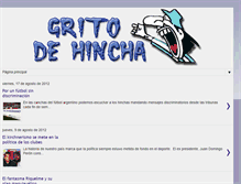 Tablet Screenshot of gritodehincha.blogspot.com