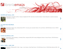 Tablet Screenshot of libreriaemausvideos.blogspot.com