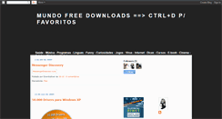 Desktop Screenshot of ctrlddownloads.blogspot.com