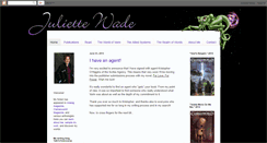 Desktop Screenshot of juliettewade.blogspot.com