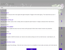 Tablet Screenshot of juliettewade.blogspot.com