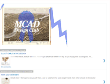 Tablet Screenshot of mcaddesignclub.blogspot.com