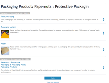 Tablet Screenshot of papernuts.blogspot.com