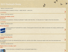 Tablet Screenshot of eoihuercal-overa.blogspot.com