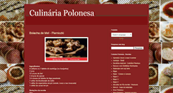 Desktop Screenshot of culinaria-polonesa.blogspot.com