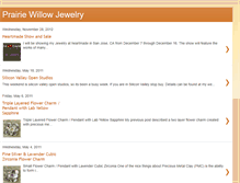 Tablet Screenshot of prairiewillowjewelry.blogspot.com