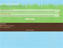 Tablet Screenshot of drewandmckenna.blogspot.com