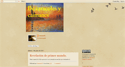 Desktop Screenshot of decaracolesycaimanes.blogspot.com