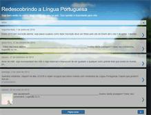 Tablet Screenshot of linguaportugesaeliteratura.blogspot.com