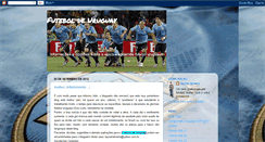 Desktop Screenshot of futeboldeuruguay.blogspot.com