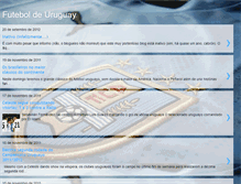 Tablet Screenshot of futeboldeuruguay.blogspot.com