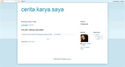 Desktop Screenshot of maryamnadiah.blogspot.com